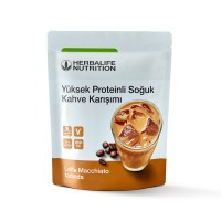 Yüksek Proteinli Soğuk Kahve Karışımı Latte Macchiato 308g