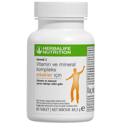 Formül 2 Vitamin ve Mineral Kompleks Erkekler İçin