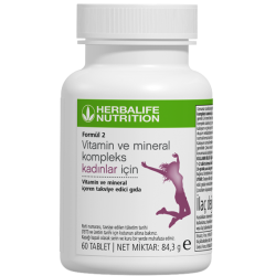 Formül 2 Vitamin ve Mineral Kompleks Kadınlar İçin